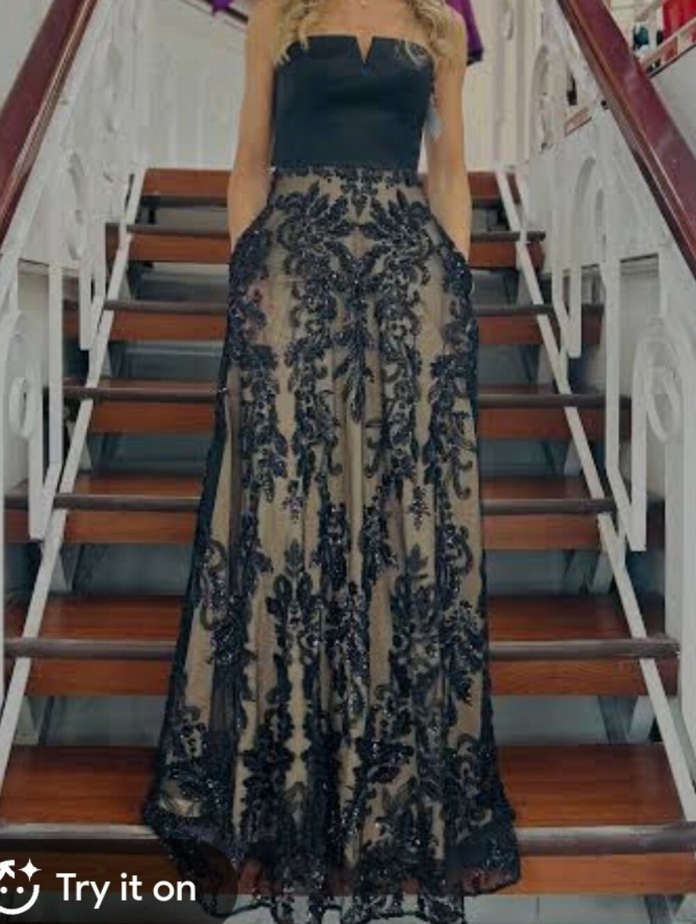 Drese The Population $748 Sequined Dress - Picture 6 of 6